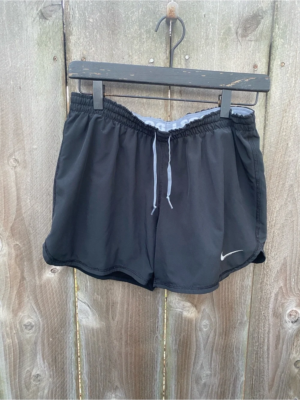 Nike‎ Tempo 2-in-1 Running Shorts Black Size Small